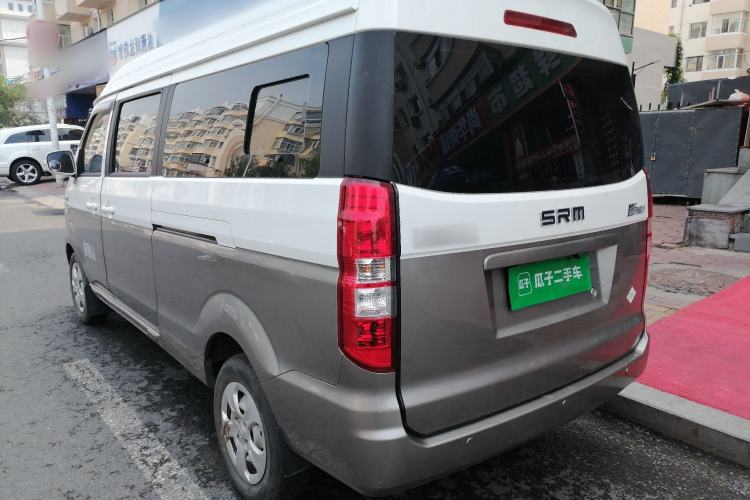 Used Jinbei New Hiace X30L CNG 2023 100L CNG Wealth Edition Bus 6/7 Seats No Air Conditioning SWCC15M Rear Left 45 Deg