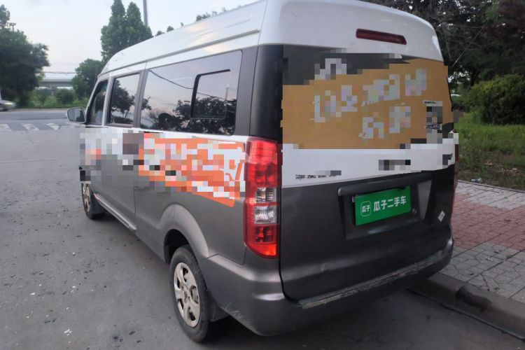 Used Jinbei New Hiace X30L CNG 2023 100L CNG Wealth Edition Bus 6/7 Seats No Air Conditioning SWCC15M Rear Left 45 Deg