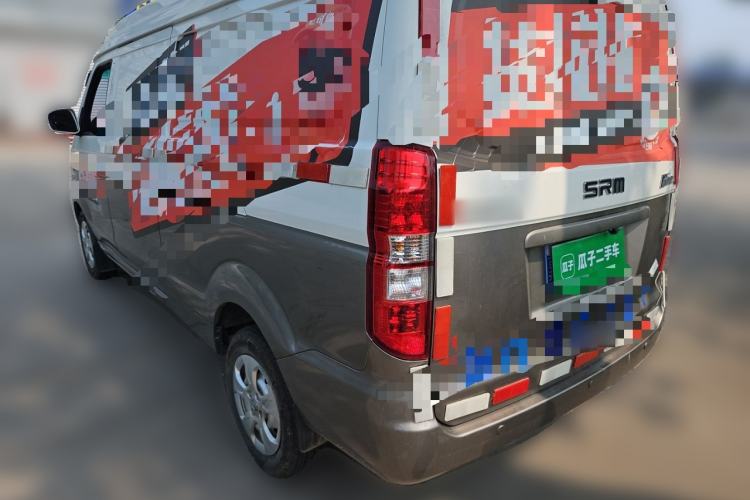Used Jinbei New Hiace X30L CNG 2023 100L CNG Wealth Edition Van 2/5-Seater Air-Conditioned Model SWCC15M Rear Left 45 Deg