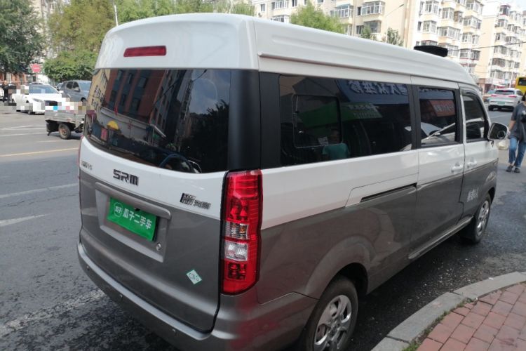 Used Jinbei New Hiace X30L CNG 2023 100L CNG Wealth Edition Bus 6/7 Seats No Air Conditioning SWCC15M Rear Right 45 Deg