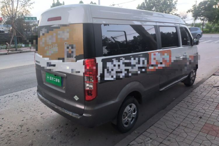 Used Jinbei New Hiace X30L CNG 2023 100L CNG Wealth Edition Bus 6/7 Seats No Air Conditioning SWCC15M Rear Right 45 Deg