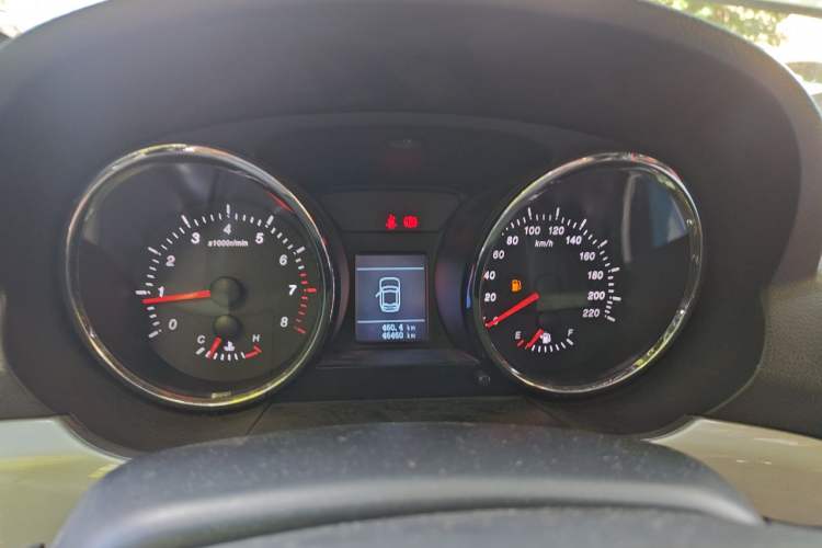 Used Jinbei S70 2017 1.5T Excellence Edition 5 Seats Instrument Cluster