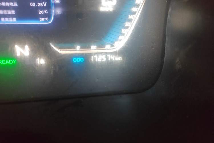 Used Jinbei Shineray T50S  Odometer Close Up