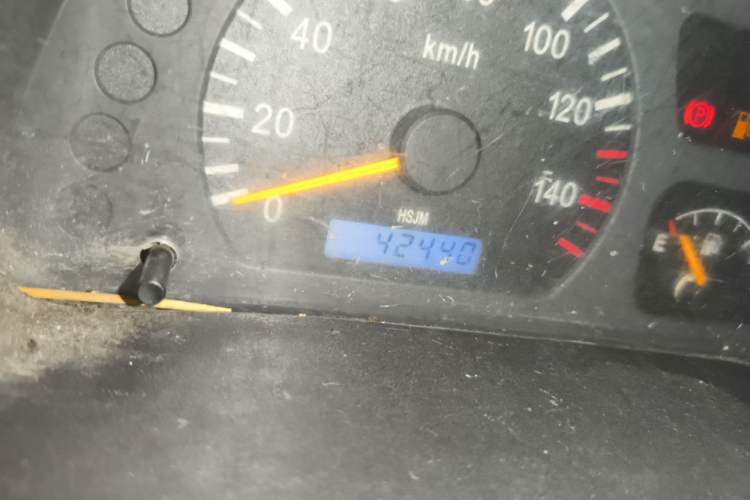 Used Jinbei Starfish A7 2011 1.0L Special Offer DL465Q3 Odometer Close Up