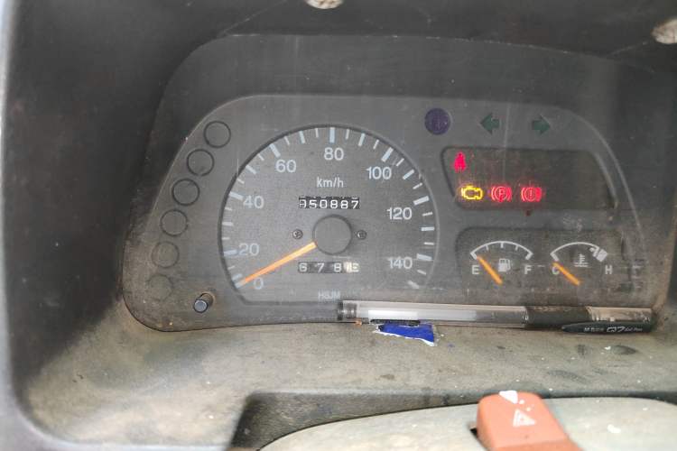 Used Jinbei Starfish A7 2011 1.0L Special Offer DL465Q3 Odometer Close Up