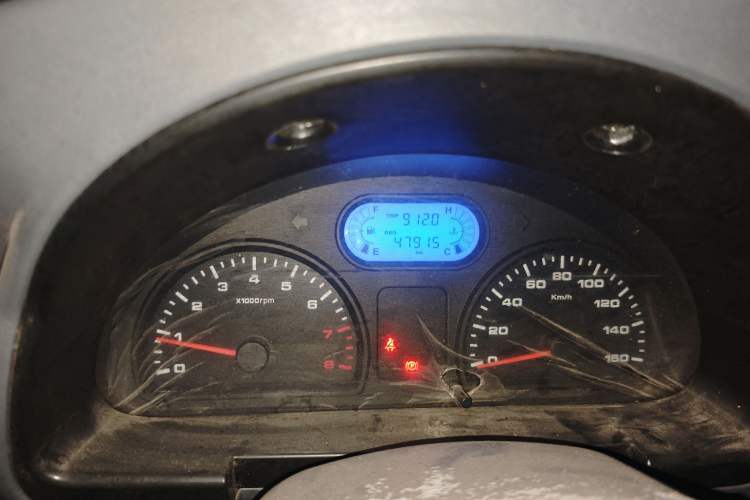 Used Jinbei Starfish A9 2011 1.0L Standard Edition Odometer Close Up