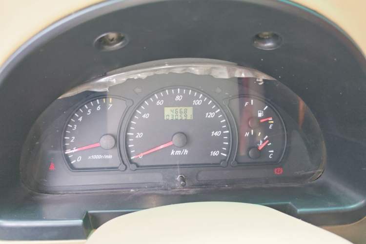 Used Jinbei Starfish A9 2011 1.0L Standard Edition Odometer Close Up