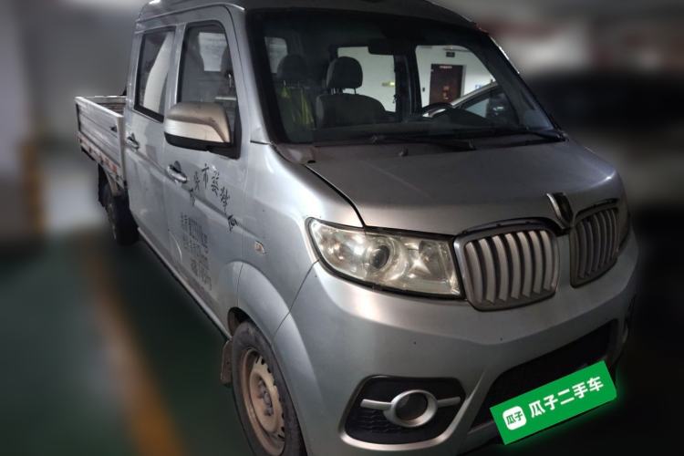 Used Jinbei T3 2019 1.5L China VI Dual-Cab Restyled Comfort Plus Extended Version JKC1021SS6FL Front Right 45 Deg