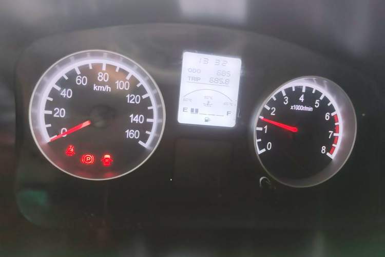 Used Jinbei T3 2023 1.5L Classic Version Double Cab 2.05 Meters Instrument Cluster