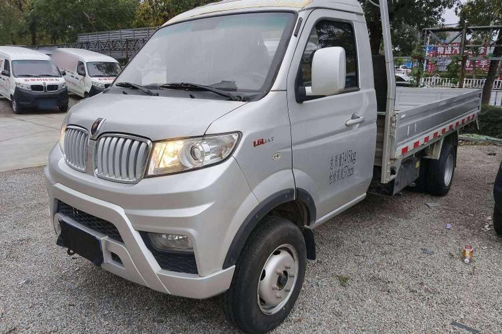 Used Jinbei T5 2022 1.6L Standard Version Rear Dual Wheels 3.4 Meters China VI SWD16M Front Left 45 Deg
