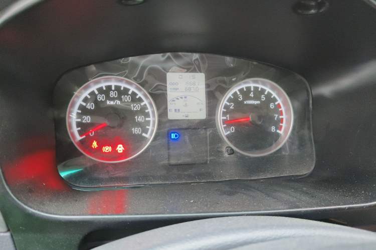 Used Jinbei T5 2022 1.6L Standard Version Rear Dual Wheels 3.4 Meters China VI SWD16M Instrument Cluster