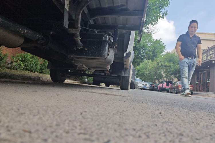Used Jinbei T5  Chassis Rear Right