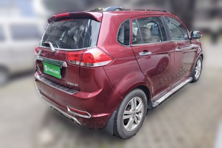 Used Jinbei Zhishang S30 2012 1.5L Elite Version Rear Right 45 Deg