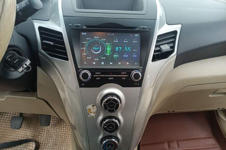 Used Jinbei Zhishang S30 2012 1.5L Comfort Model Audio And AC Panel