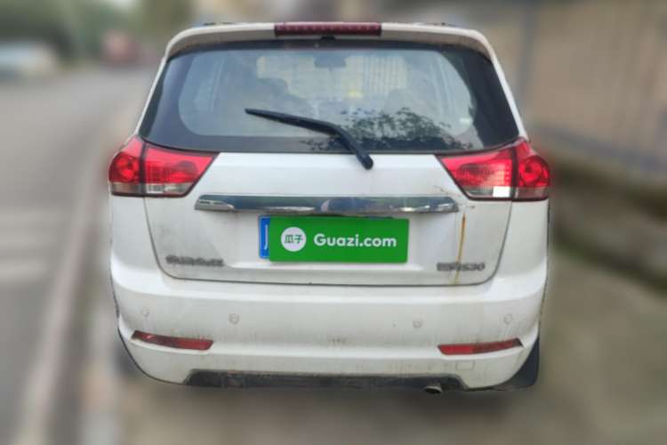 Used Jinbei Zhishang S30 2012 1.5L Elite Version Rear