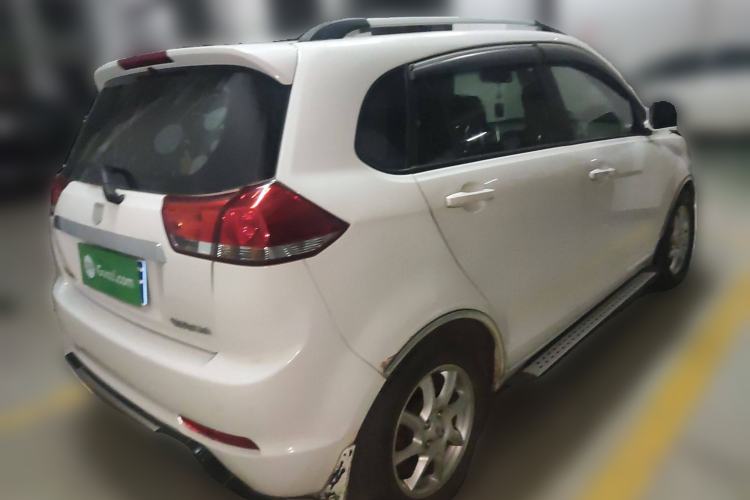 Used Jinbei Zhishang S30 2012 1.5L Fashion Edition Rear Right 45 Deg