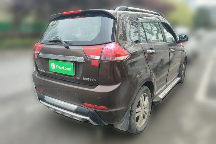 Used Jinbei Zhishang S30 2014 1.5L Manual Elite Model Rear Right 45 Deg