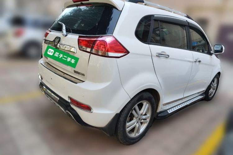 Used Jinbei Zhishang S30 2014 1.5L Manual Elite Model Rear Right 45 Deg