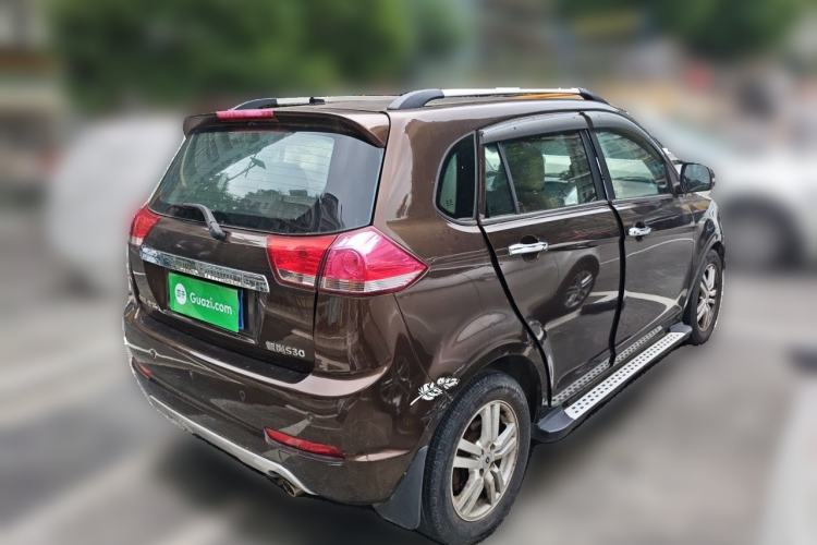 Used Jinbei Zhishang S30 2015 1.5L Manual Elite Model Rear Right 45 Deg