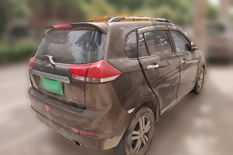 Used Jinbei Zhishang S30 2015 1.5L Manual Elite Model Rear Right 45 Deg