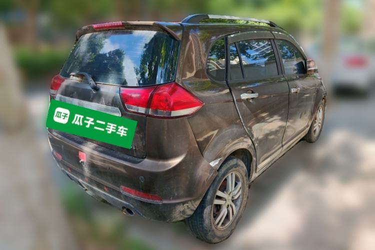 Used Jinbei Zhishang S30 2015 1.5L Manual Elite Model Rear Right 45 Deg