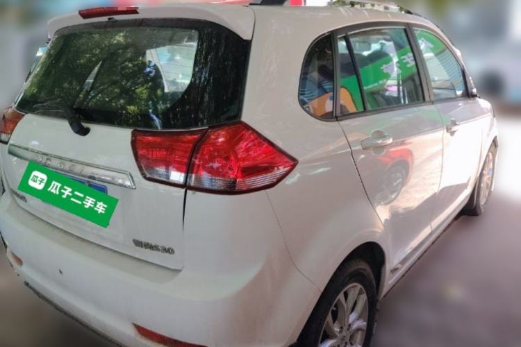 Used Jinbei Zhishang S30 2015 1.5L Manual Comfort Model Rear Right 45 Deg