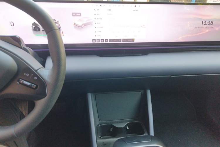 Used Jiyue 01 2024 Facelifted Max Long-Range Version Audio And AC Panel