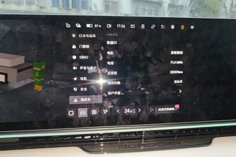 Used Jiyue 01 2024 Max Instrument Cluster