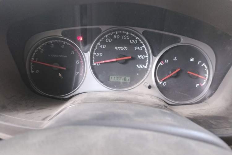 Used JMC Baodian 2013 2.8T 4x4 Comfortable Value Edition JX493ZLQ4F Odometer Close Up