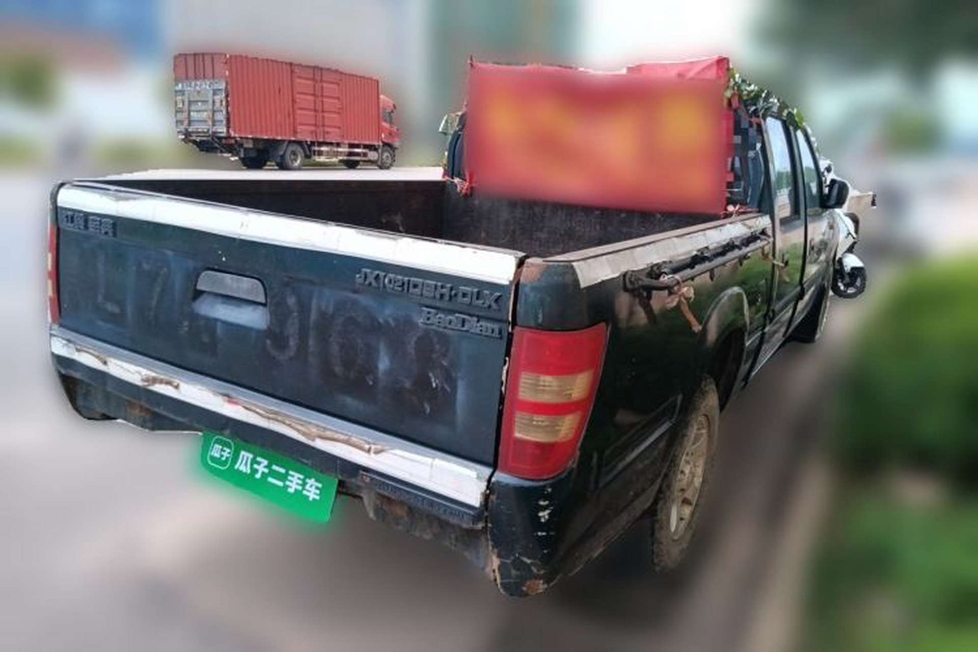 Used JMC Baodian 2013 2.8T Two-Wheel Drive Comfortable Value Edition JX493ZLQ4F Rear Right 45 Deg