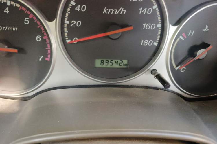 Used JMC Baodian 2015 2.8T New Value-Added Diesel Two-Wheel Drive Comfort Edition JX493ZLQ4F Odometer Close Up