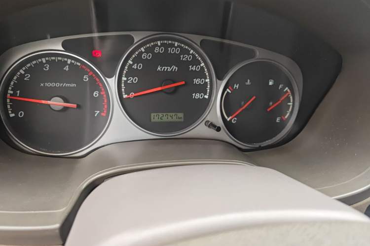 Used JMC Baodian 2015 2.8T New Value-Added Diesel Two-Wheel Drive Extended Version JX493ZLQ4C Odometer Close Up