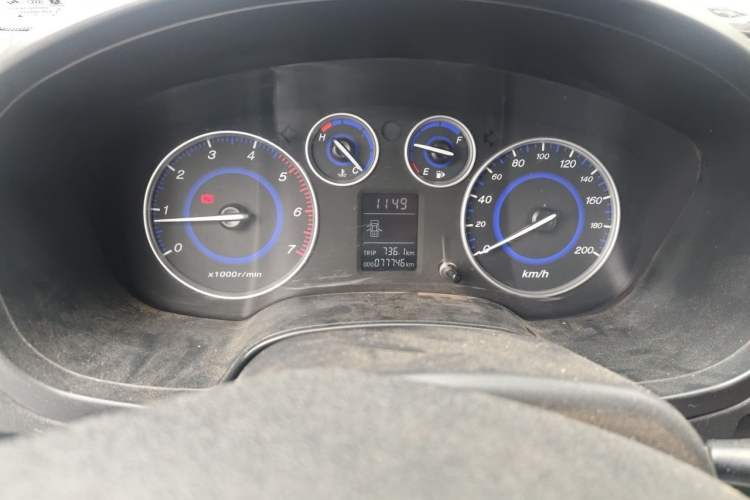 Used JMC Baodian 2016 2.8T New Value-Added Diesel Two-Wheel Drive Standard Version JX493ZLQ4G Odometer Close Up