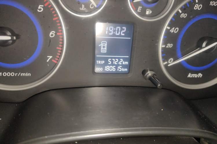 Used JMC Baodian 2016 2.8T New Value-Added Diesel Two-Wheel Drive Standard Version JX493ZLQ4G Odometer Close Up