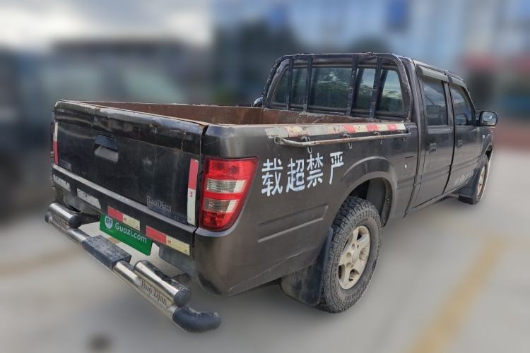 Used JMC Baodian 2016 2.8T New Value-Added Diesel Two-Wheel Drive Extended Cargo Basic Version JX493ZLQ4F Rear Right 45 Deg
