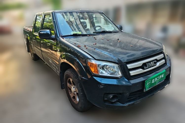 Used JMC Baodian 2016 2.8T New Value-Added Diesel Two-Wheel Drive Extended Cargo Basic Version Long JX493ZLQ4F Front Right 45 Deg