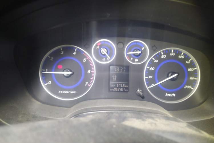 Used JMC Baodian 2016 2.8T New Value-Added Diesel Two-Wheel Drive Extended Cargo Basic Version JX493ZLQ4F Instrument Cluster