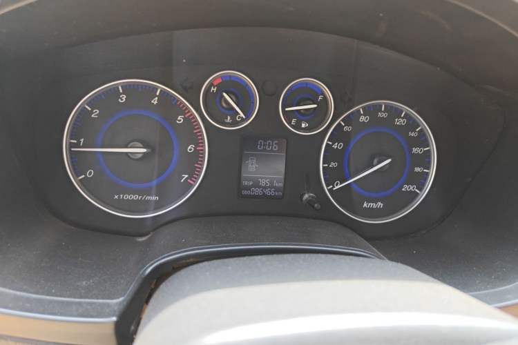 Used JMC Baodian 2016 2.8T New Value-Added Diesel Two-Wheel Drive Standard Version Long Wheelbase – JX493ZLQ4G Odometer Close Up