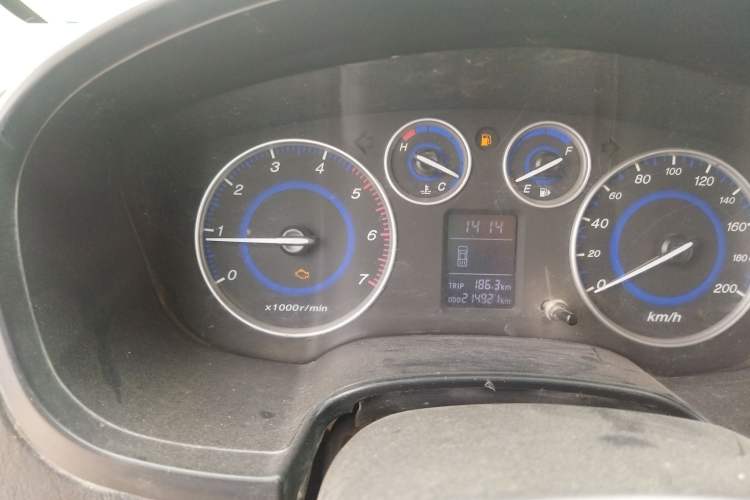 Used JMC Baodian 2016 2.8T New Value-Added Diesel Two-Wheel Drive Extended Cargo Basic Version JX493ZLQ4F Odometer Close Up