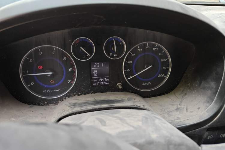 Used JMC Baodian 2016 2.8T New Value-Added Diesel Two-Wheel Drive Standard Version JX493ZLQ4G Odometer Close Up