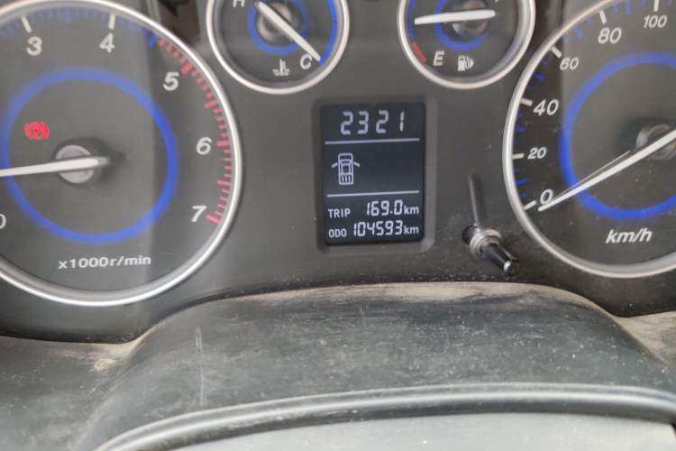 Used JMC Baodian 2016 2.8T New Value-Added Diesel 4x4 Standard Edition Basic Model JX493ZLQ4G Odometer Close Up