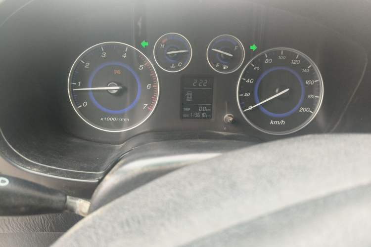 Used JMC Baodian 2016 2.8T New Value-Added Diesel Two-Wheel Drive Standard Version JX493ZLQ4G Odometer Close Up