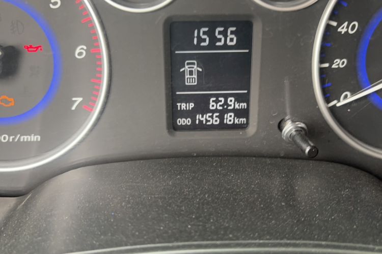 Used JMC Baodian 2016 2.8T New Value-Added Diesel Two-Wheel Drive Extended Cargo Basic Version JX493ZLQ4F Odometer Close Up