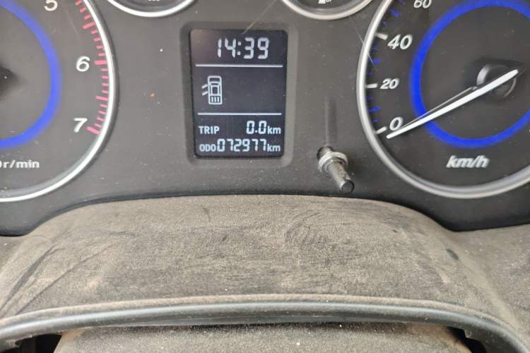 Used JMC Baodian 2016 2.8T New Value-Added Diesel Two-Wheel Drive Extended Cargo Basic Version JX493ZLQ4F Odometer Close Up
