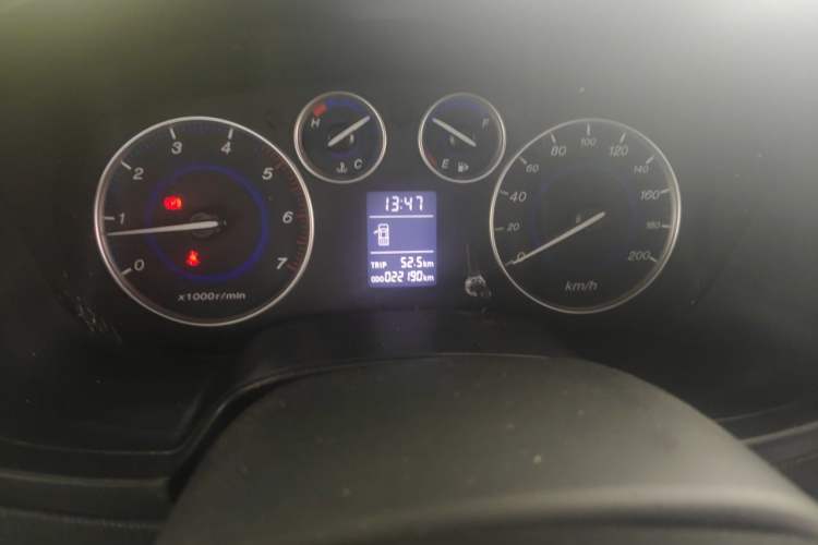 Used JMC Baodian 2018 2.9T New Value-Packed Two-Wheel-Drive Diesel Comfort Version with Extended Cargo Bed – JX4D30B5L Odometer Close Up