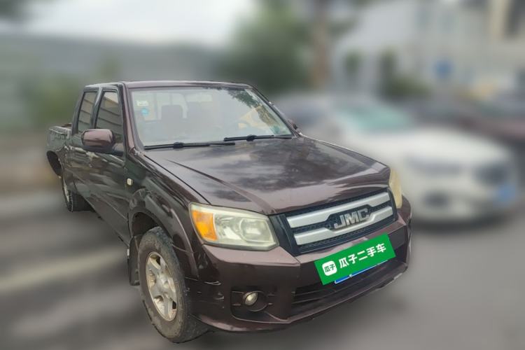 Used JMC Baodian 2018 2.9T New Value-Packed Two-Wheel-Drive Diesel Comfort Version with Extended Cargo Bed – JX4D30B5L Front Right 45 Deg