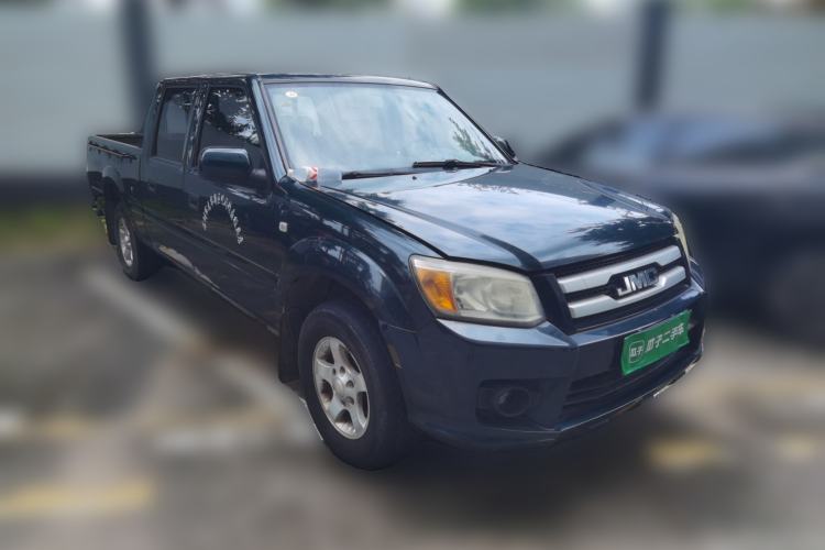 Used JMC Baodian 2018 2.9T New Value-Packed Two-Wheel-Drive Diesel Comfort Version with Extended Cargo Bed – JX4D30B5L Front Right 45 Deg