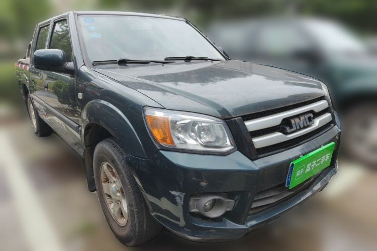 Used JMC Baodian 2018 2.9T New Value-Packed Two-Wheel-Drive Diesel Comfort Version with Standard Cargo Bed – JX4D30B5L Front Right 45 Deg