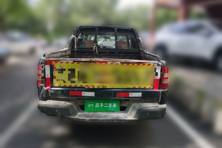 Used JMC Baodian 2018 2.9T New Value-Added 4x4 Diesel Comfort Version with Standard Cargo Bed – JX4D30B5L Rear