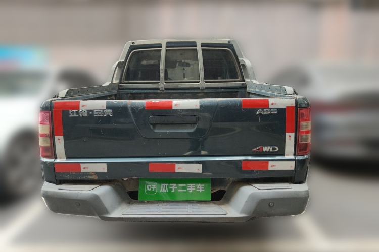 Used JMC Baodian 2018 2.9T New Value-Added 4x4 Diesel Comfort Version with Standard Cargo Bed – JX4D30B5L Rear